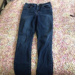 super high rise skinnies